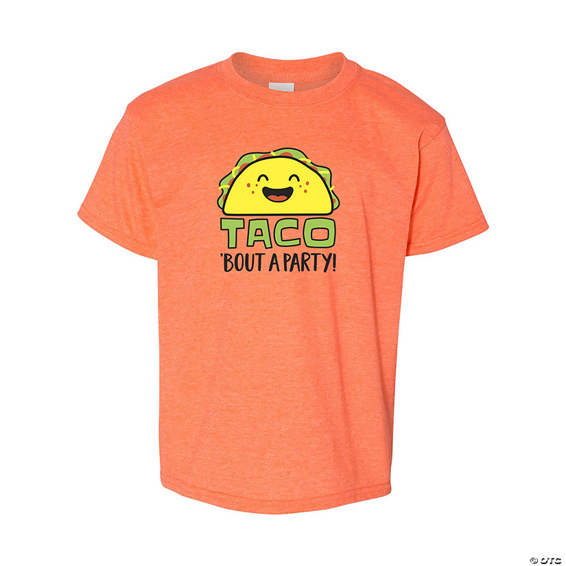 Taco &#8217;Bout a Party Youth T-Shirt Image