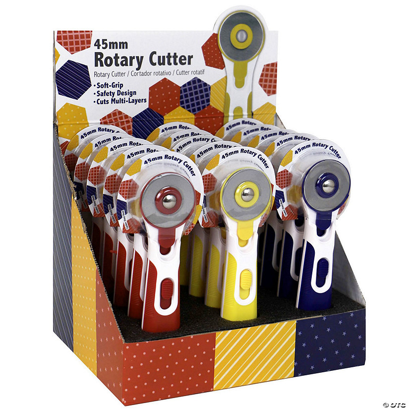 Tacony Sew Tasty Rotary Cutter 45mm POP Astd 15pc Image