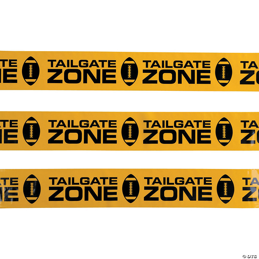 Tailgate Zone Party Tape Image