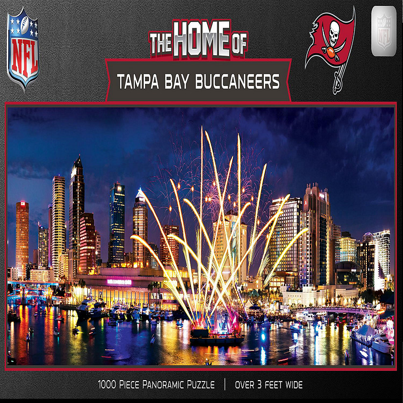 Tampa Bay Buccaneers - Stadium View 1000 Piece Panoramic Jigsaw Puzzle Image