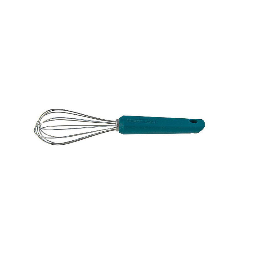 Taste of Home Small Stainless Steel Whisk 9 inch, Sea Green Image