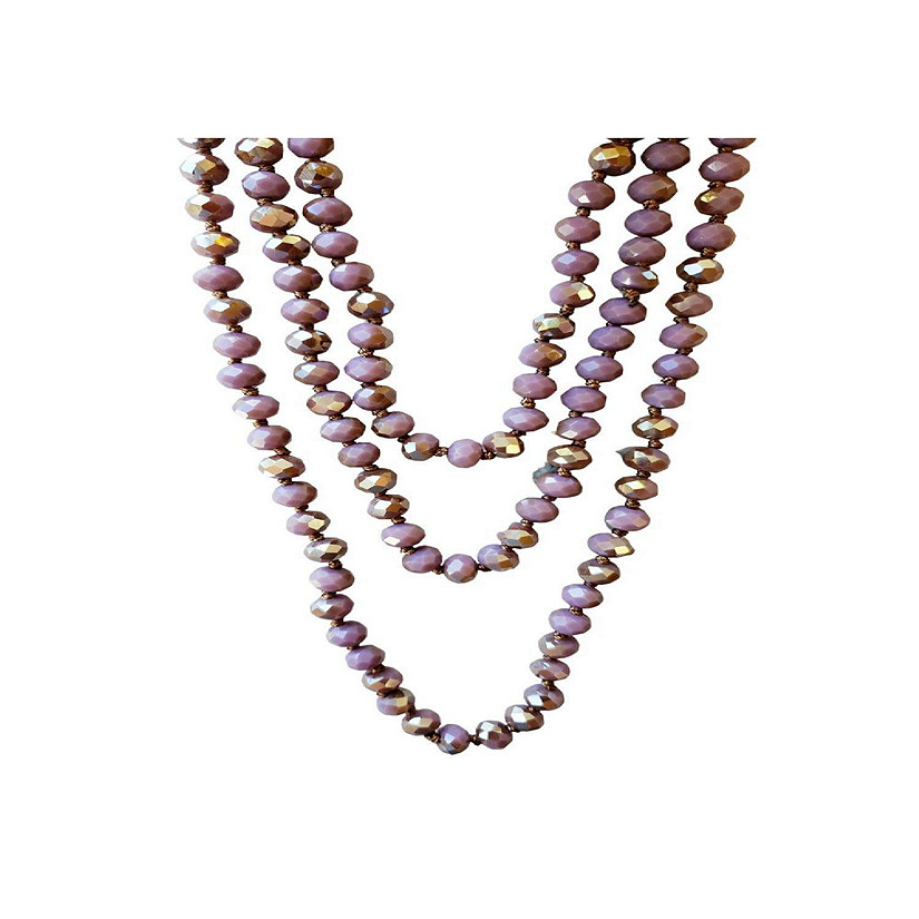 Taupe Purple Necklace Image