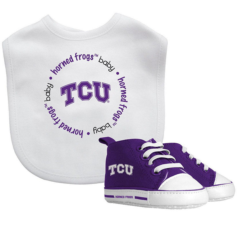 TCU Horned Frogs - 2-Piece Baby Gift Set Image