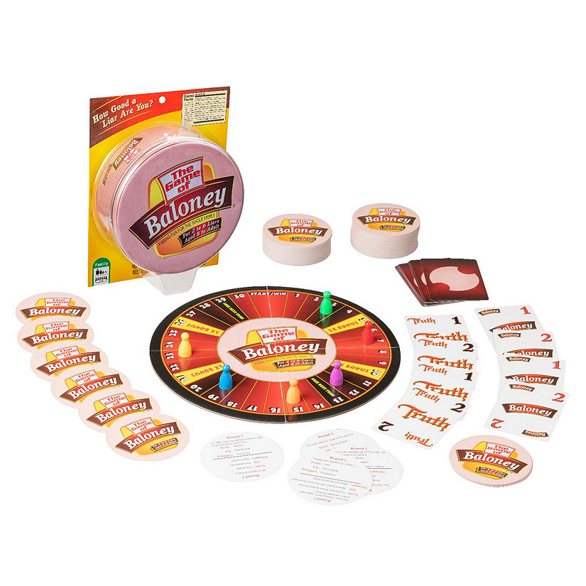 TDC Games The Game of Baloney, A Fibbing Board Game for the Whole Family Image