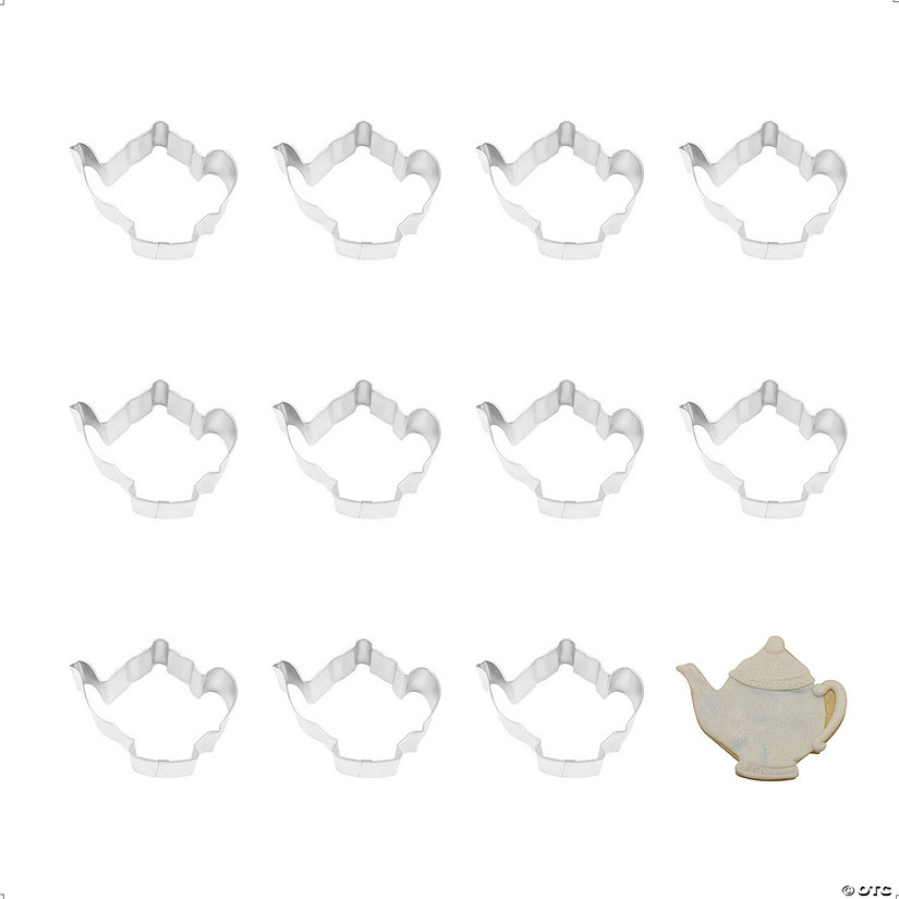 Teapot 3.75" Cookie Cutters Image