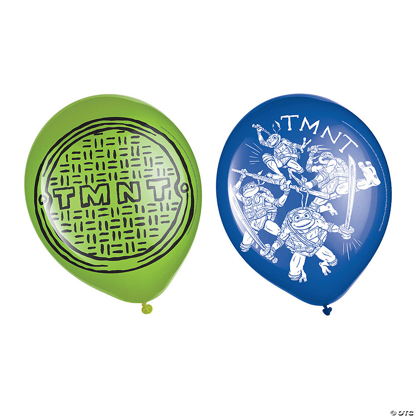 Teenage Mutant Ninja Turtles&#8482;: Mutant Mayhem 12" Latex Balloons Image