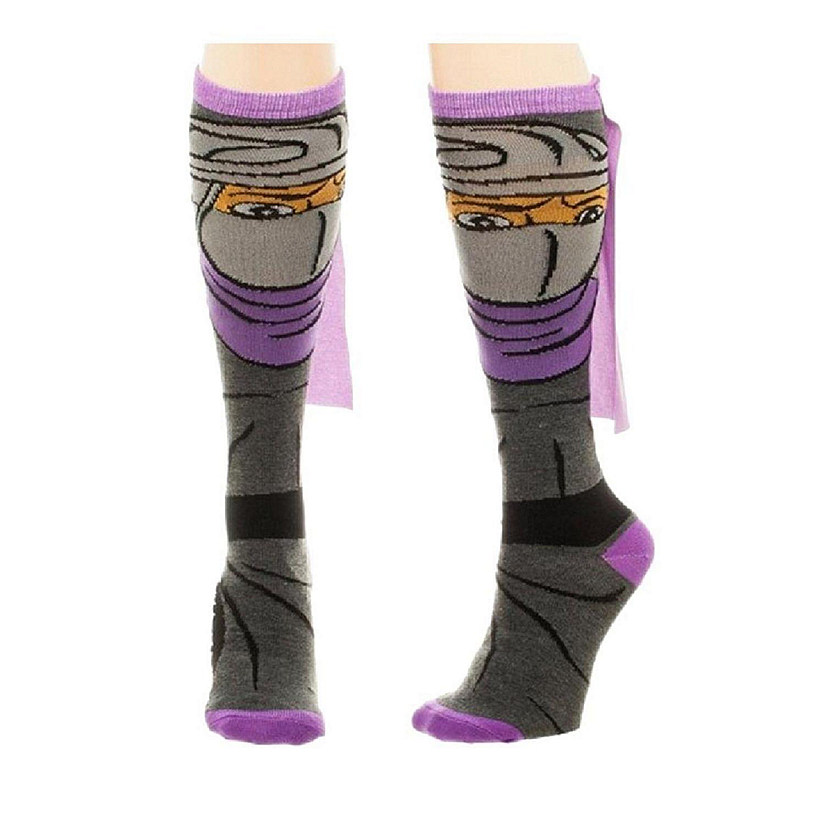 Teenage Mutant Ninja Turtles Shredder Caped Women's Knee High Socks Image