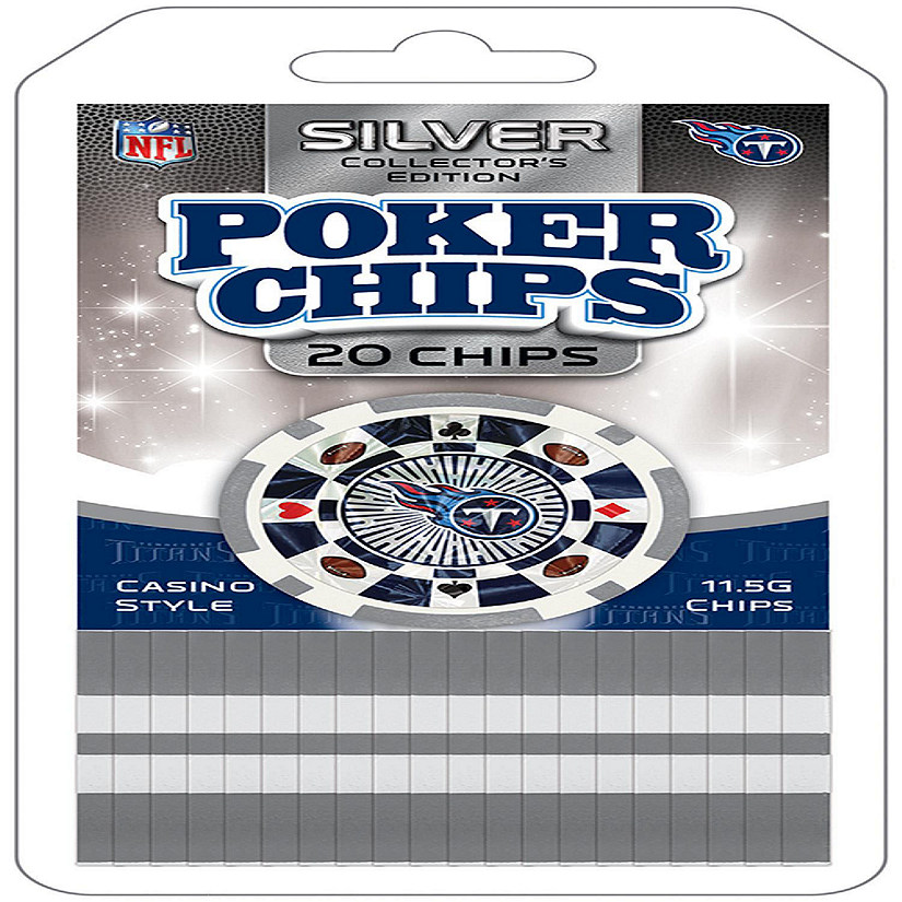 Tennessee Titans 20 Piece Poker Chips Image