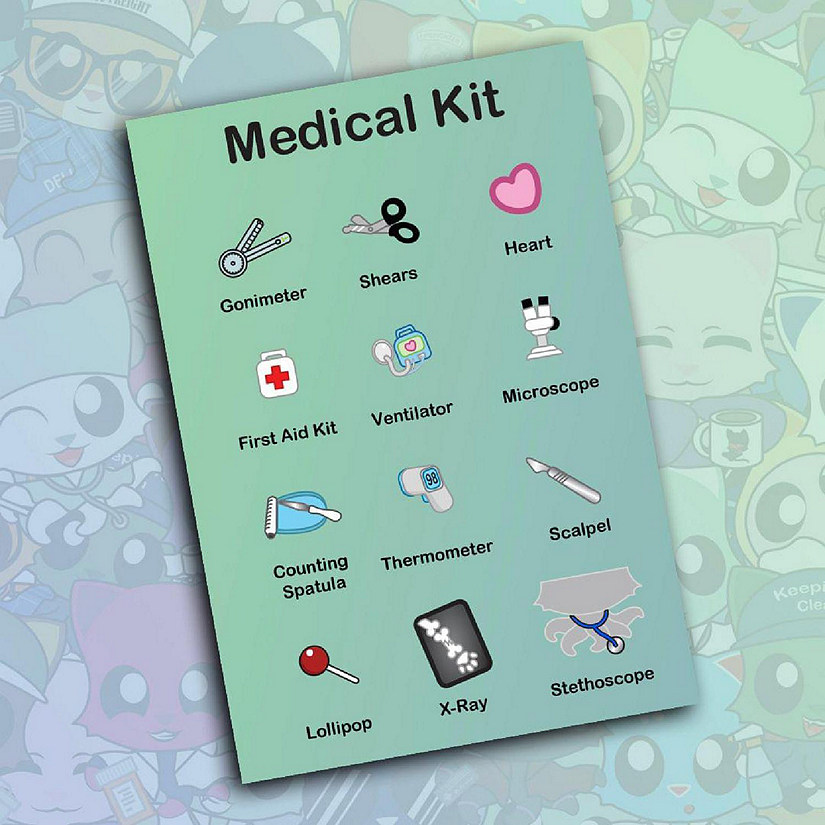 Tentacle Kitty First Responders & Essentials  Medical Kit Image