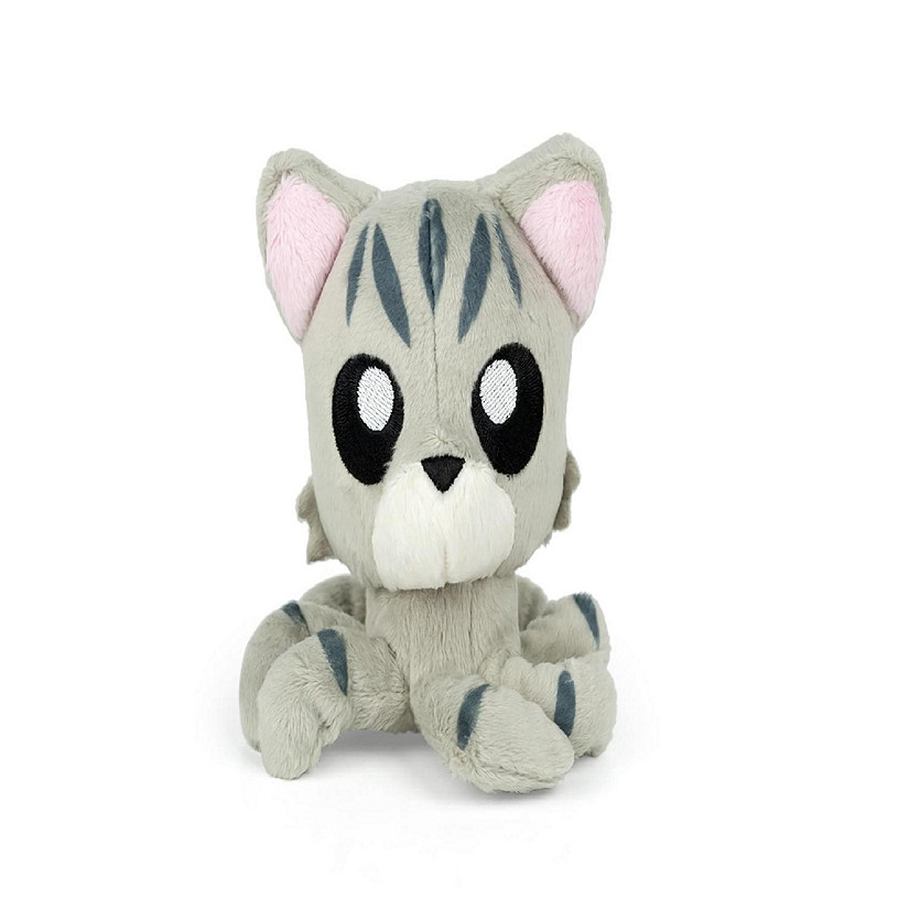 Tentacle Kitty Little Ones 4 Inch Plush  Grey Tabby Image
