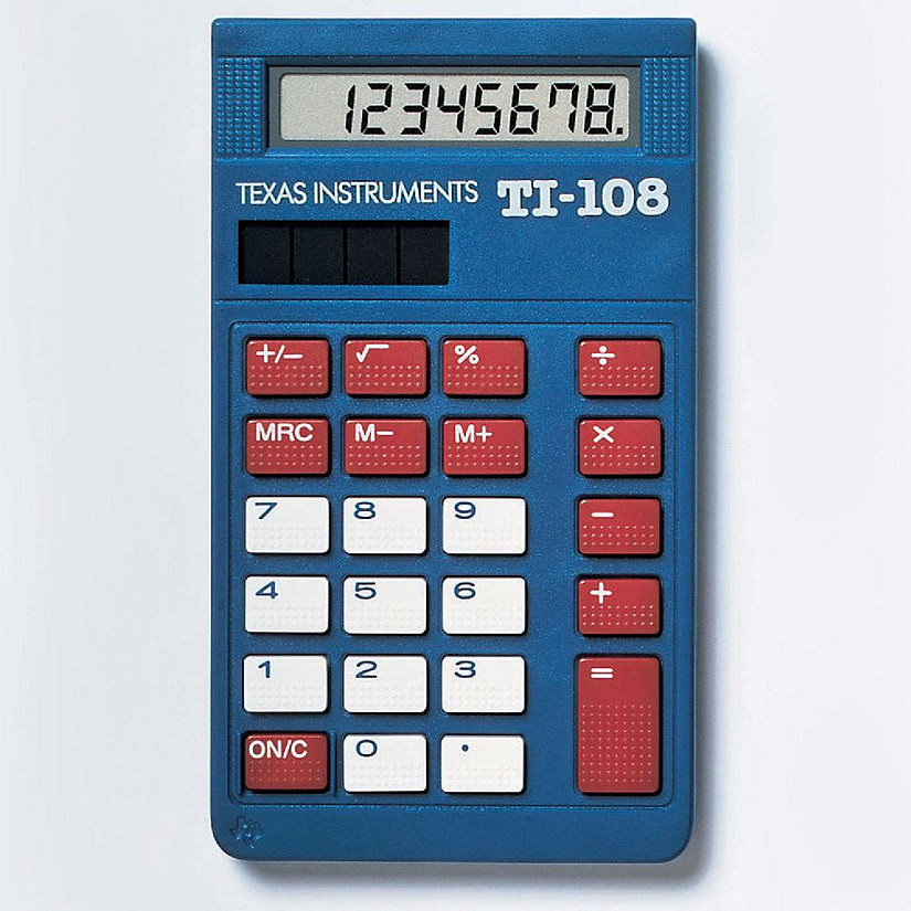 Texas Instruments TI-108 Calculator Image