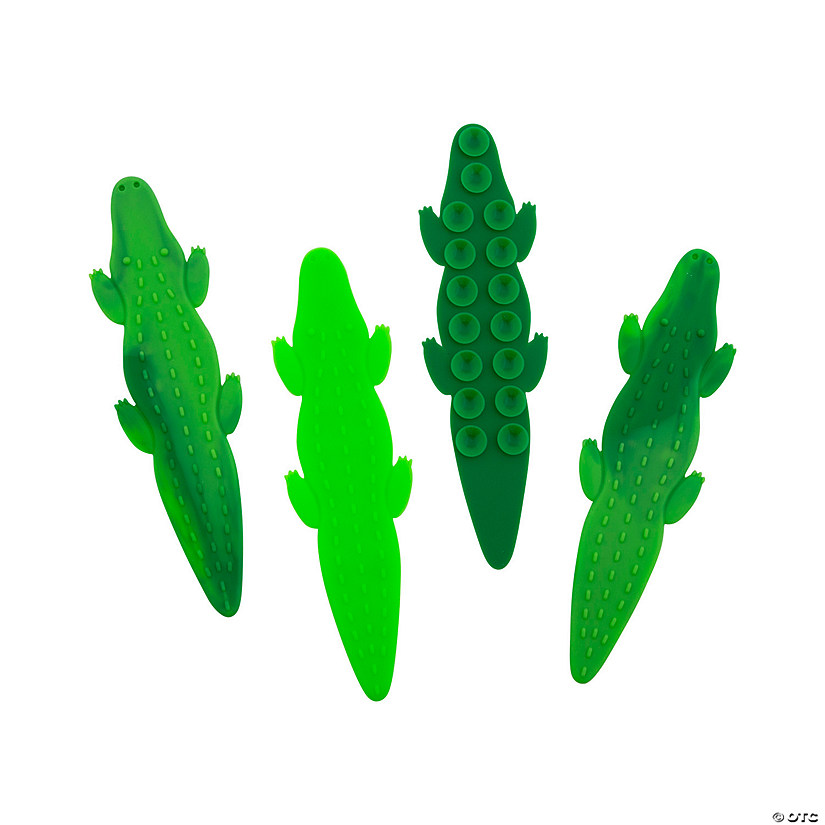 Textured Alligator Slap Pop Toys - 6 Pc. Image