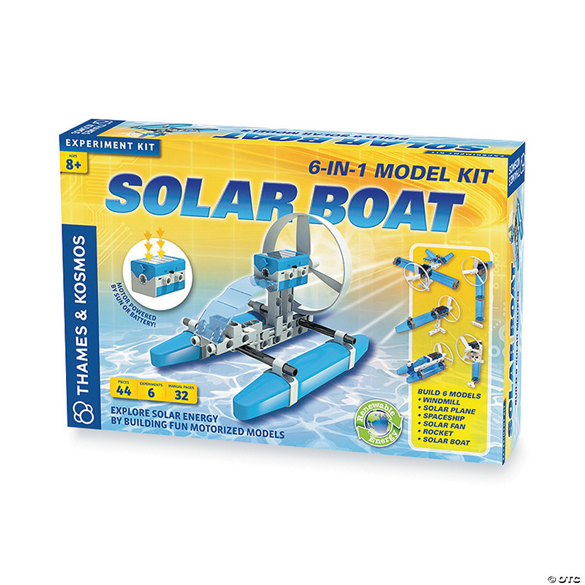 Thames & Kosmos Solar Electric Boat Image