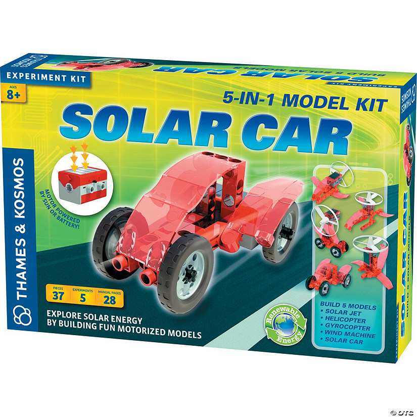 Thames & Kosmos Solar Electric Car Models Image
