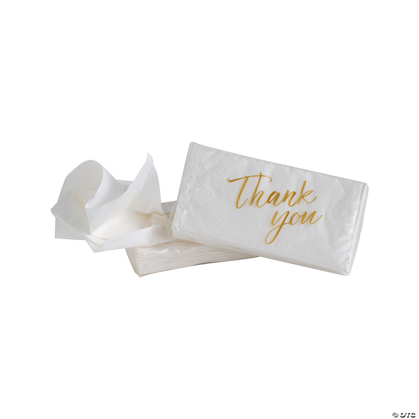 Thank You Tissue Favor Packs - 10 Pc. Image