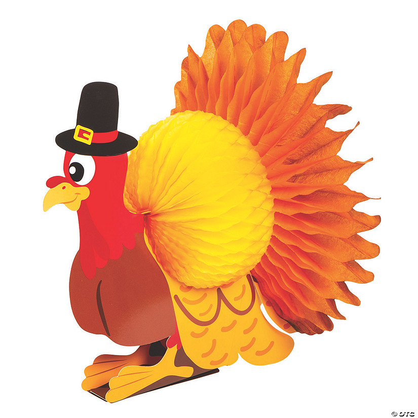 Thanksgiving Friends Turkey Centerpiece Image