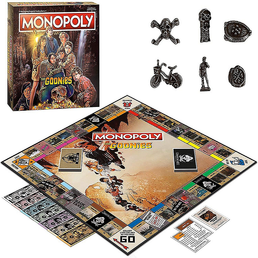 The Goonies Monopoly Board Game  For 2-6 Players Image