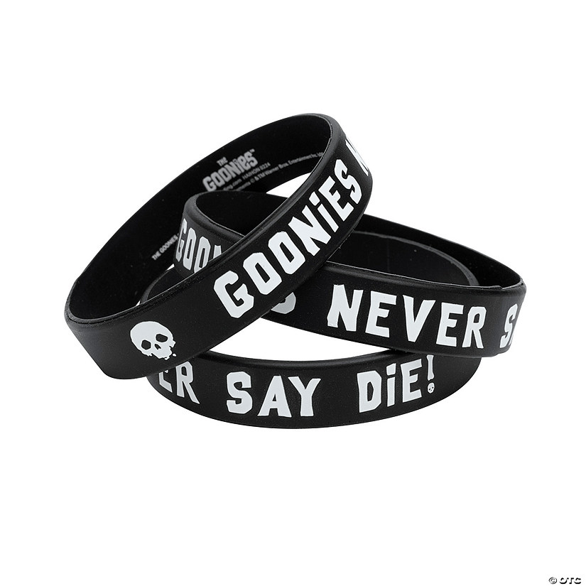 The Goonies&#8482; Official Member Rubber Bracelets - 24 Pc. Image