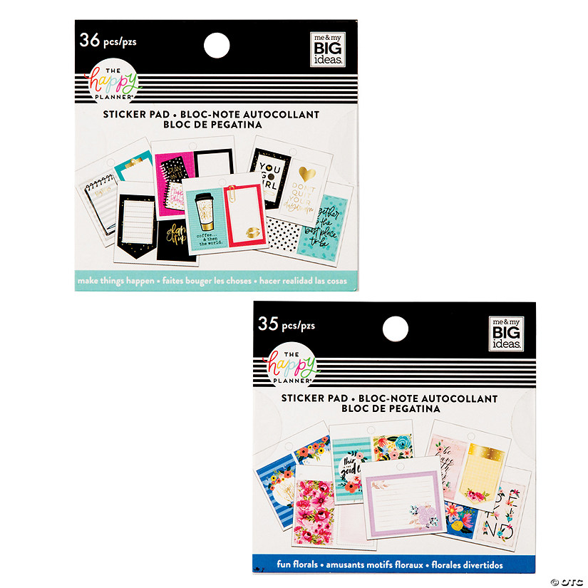 The Happy Planner<sup>&#174;</sup> Sticker Pad Assortment - 71 Pc. Image