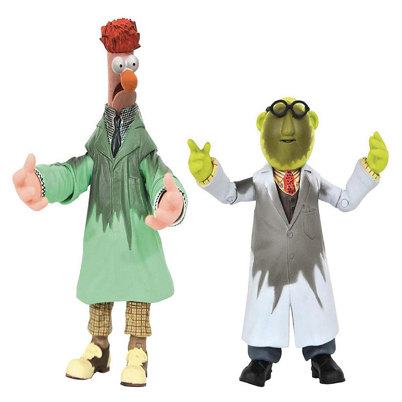 The Muppets Exclusive Dr Honeydew & Beaker Action Figure Set Image