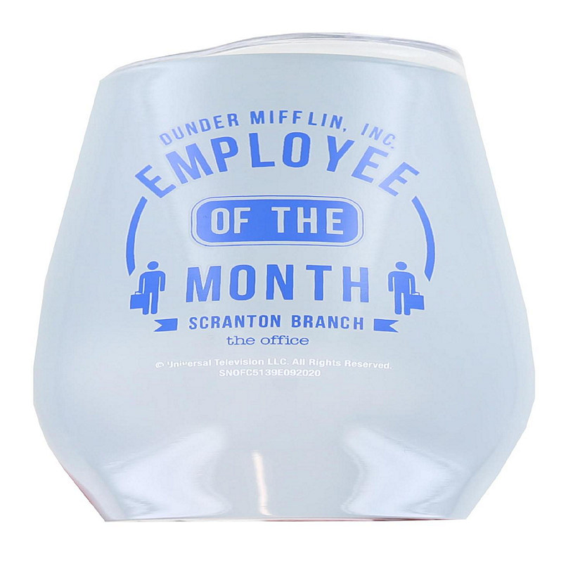 The Office "Employee of the Month" Stainless Steel Tumbler With Lid  10 Ounces Image