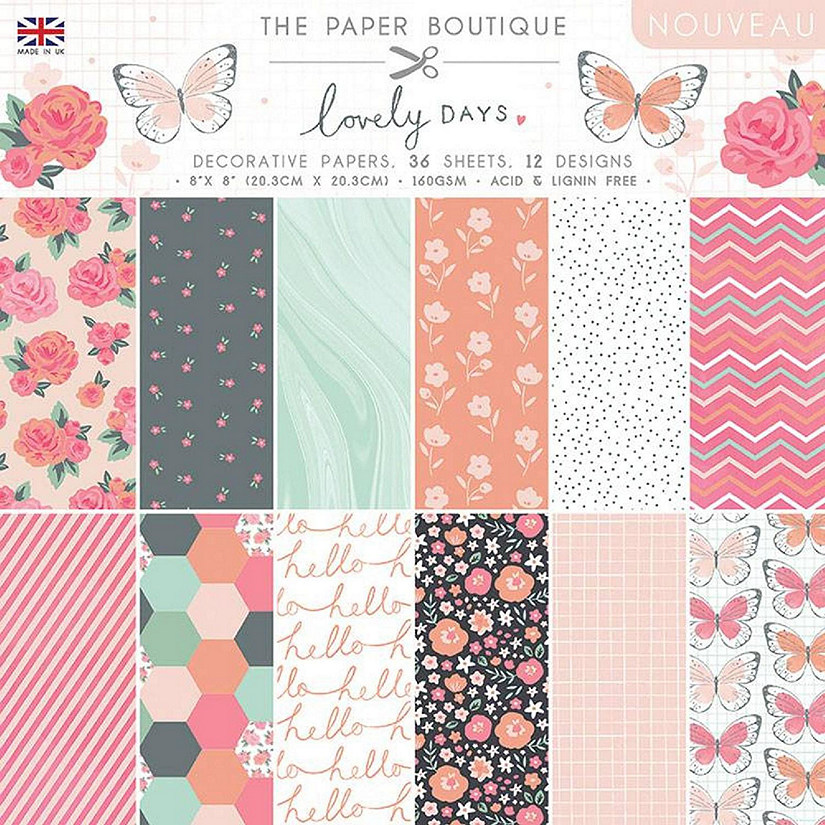 The Paper Boutique Lovely Days 8x8 Paper Pad Image