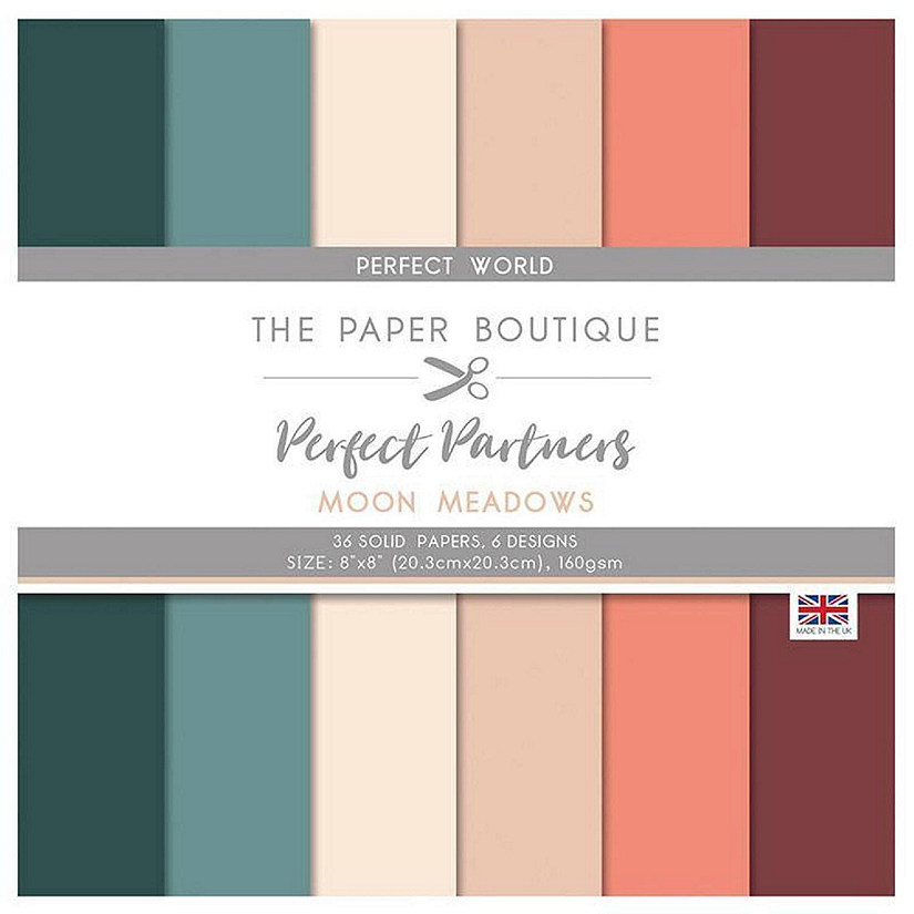 The Paper Boutique Perfect Partners  Moon Meadows 8x8 Solids Image