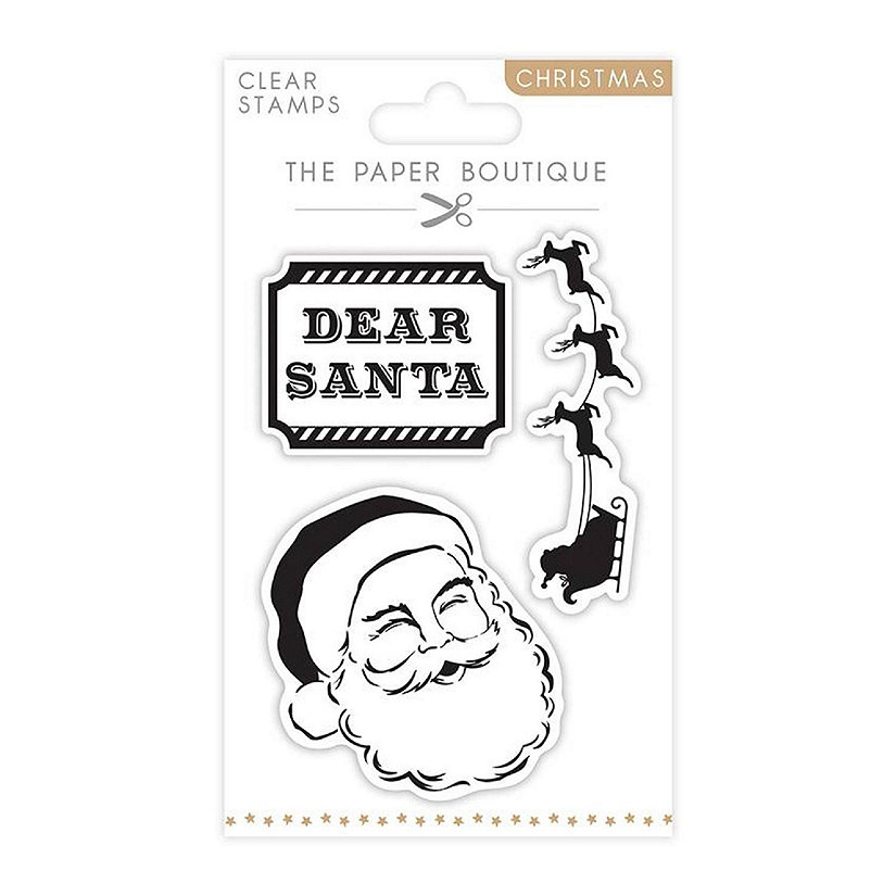 The Paper Boutique Santa Claus A6 Stamp Set Image