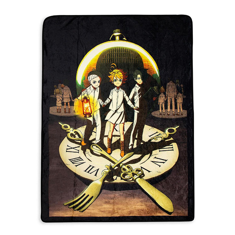 The Promised Neverland Fleece Throw Blanket  45 x 60 Inches Image