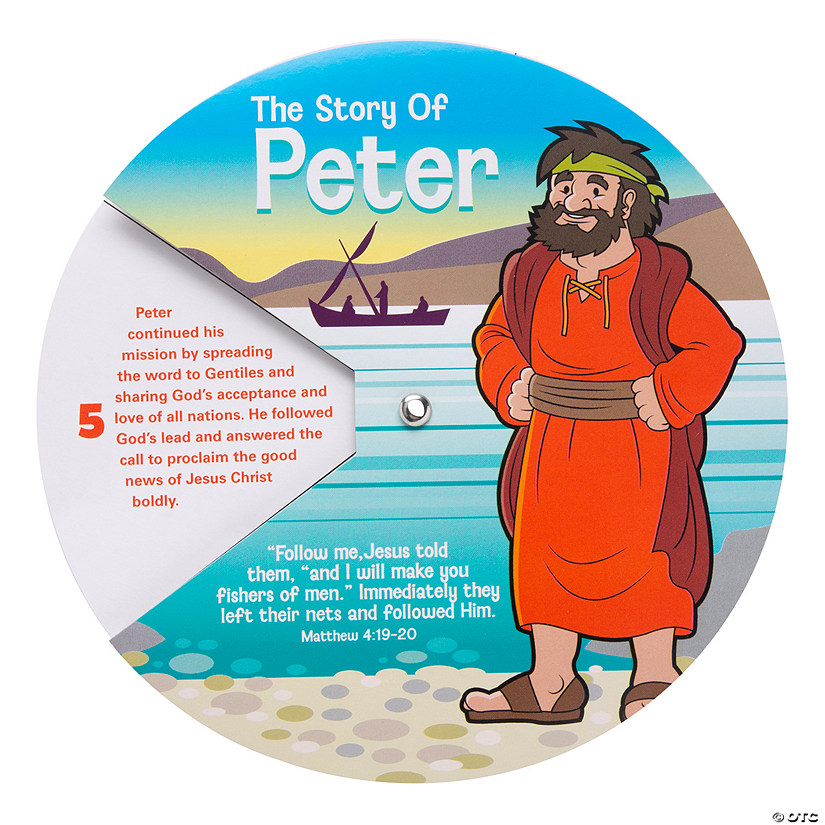 The Story of Peter Learning Wheels - 12 Pc. Image