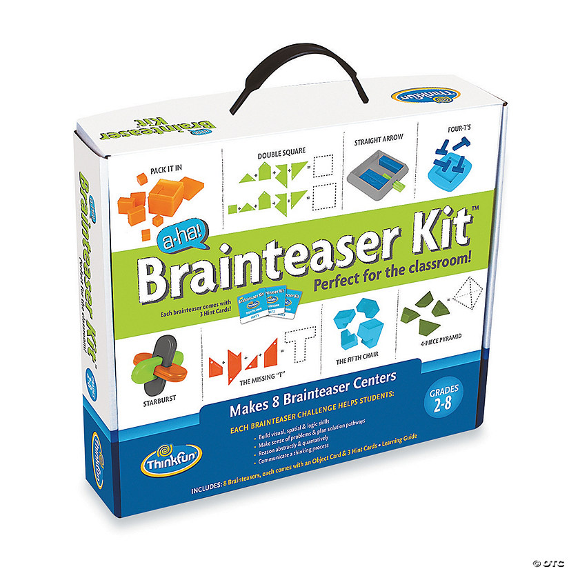 ThinkFun A-ha! Brainteaser Kit Image