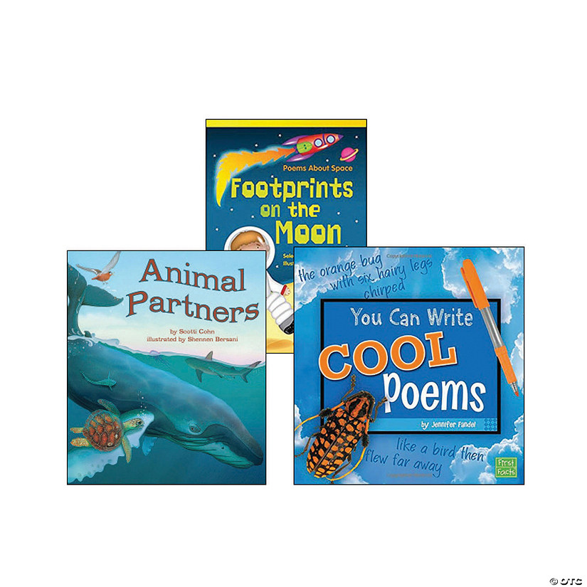 Third Grade Genre Collection Poetry and Rhyme Book Set Image