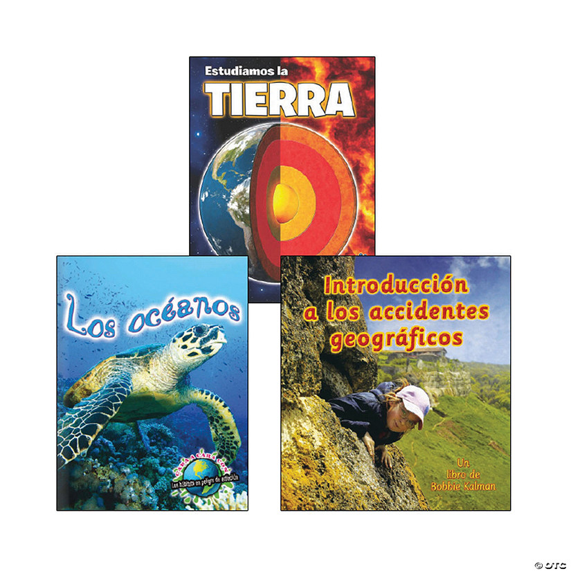 Third Grade Spanish Social Studies: Geography Book Set Image