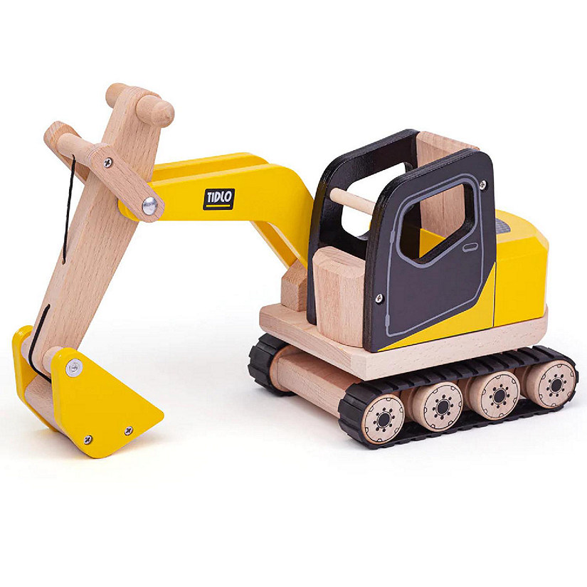 Tidlo, Wooden Digger Construction Toy Image