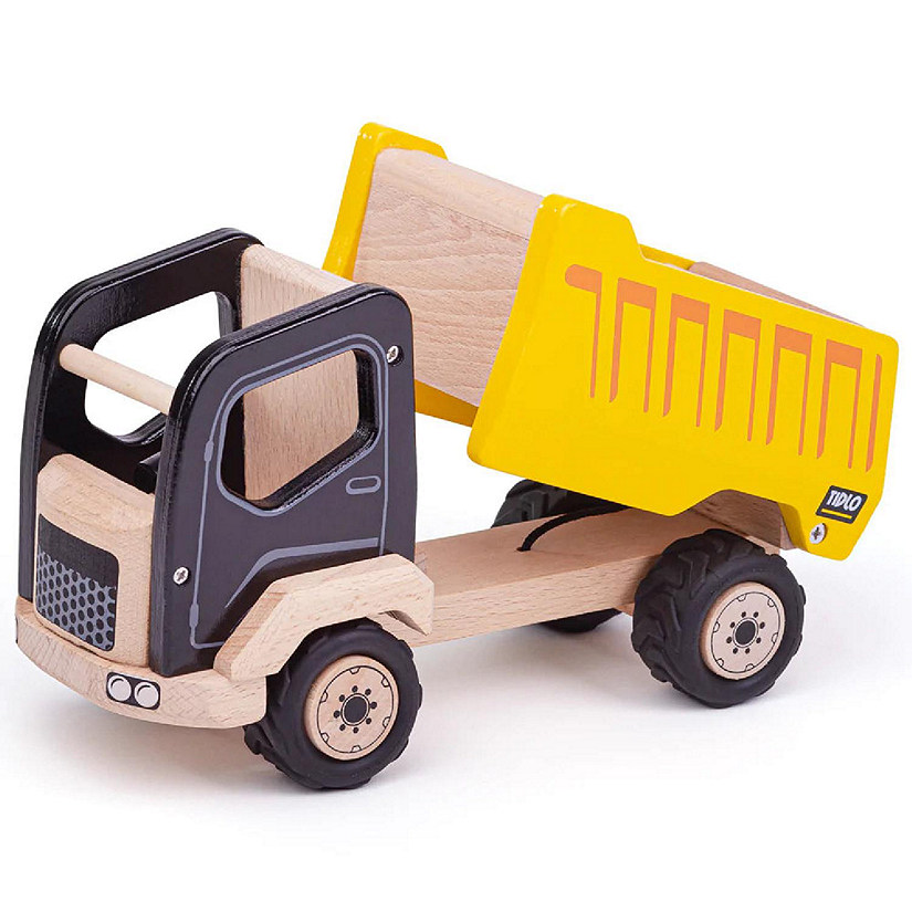 Tidlo, Wooden Tipper Truck Construction Toy Image