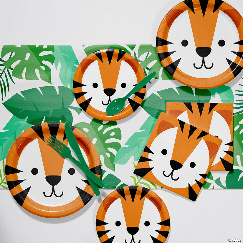 Tiger Party Supplies Kit Image