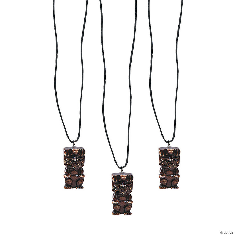 Tiki Necklaces - 12 Pc. Image
