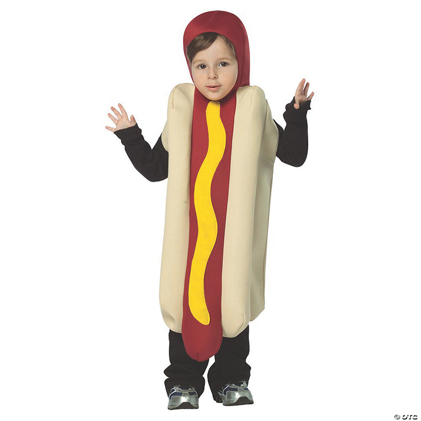 Toddler Hot Dog Costume - 3T-4T Image