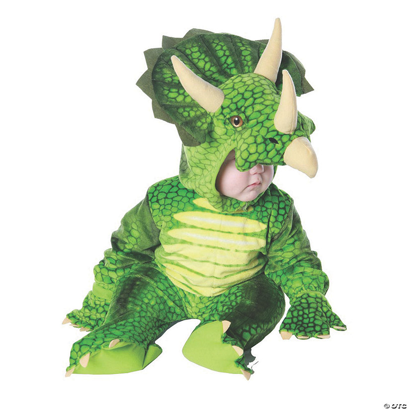 Toddler Triceratops Dinosaur Costume - 2T-4T Image