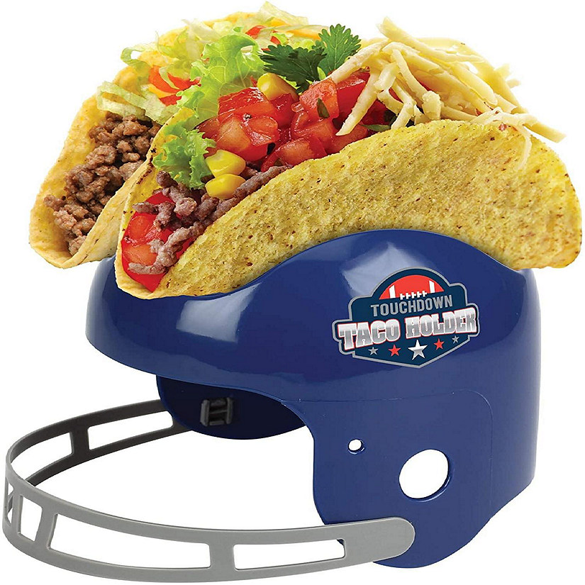 Touchdown Sculpted Football Helmet Taco & Snack Holder Image