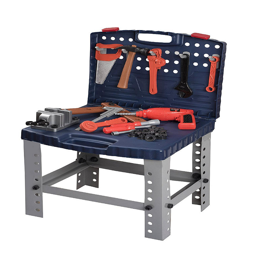 Toy Tool Set Workbench for Toddlers and Children Image