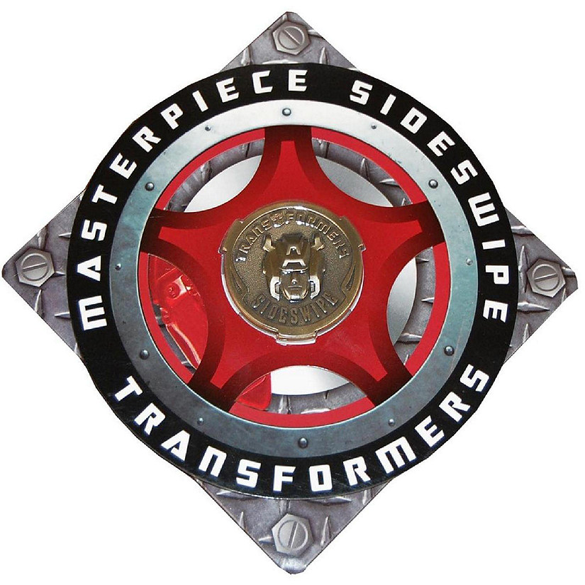 Transformers MP12 Sideswipe Bonus Gold Coin Accessory Image