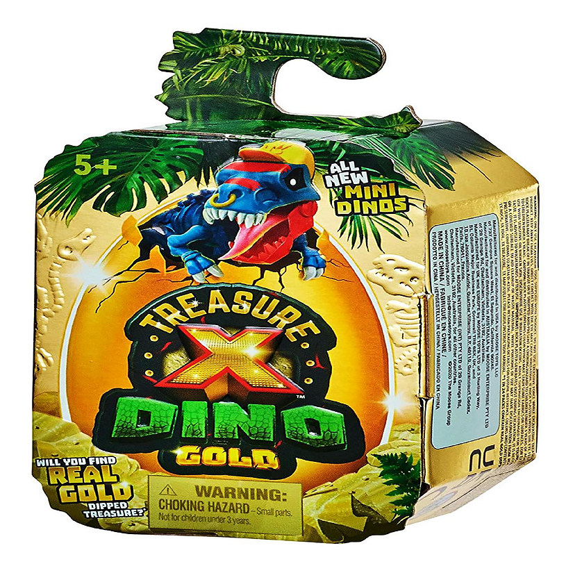 Treasure X Dino Gold Mini Mystery Beast  Series 2  One Random Image