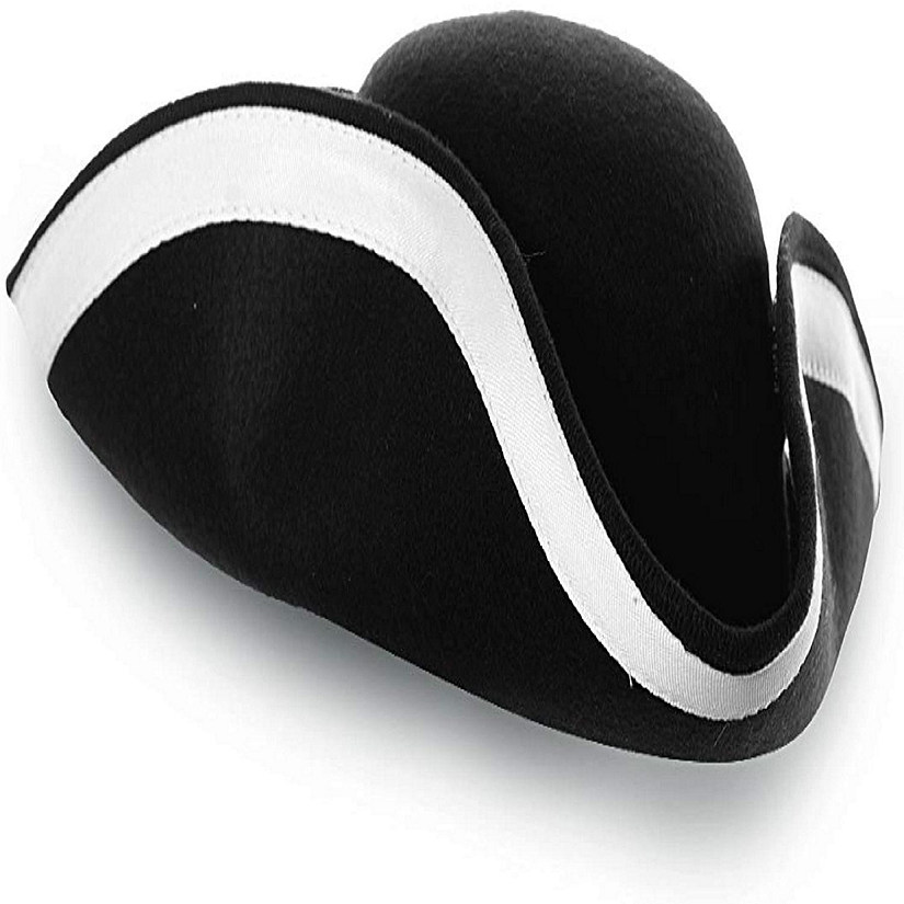 Tricorn Adult Costume Hat  One Size Image