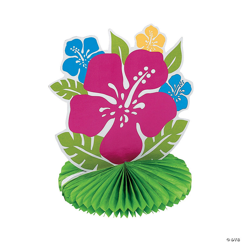 Tropical Flower Centerpiece Image