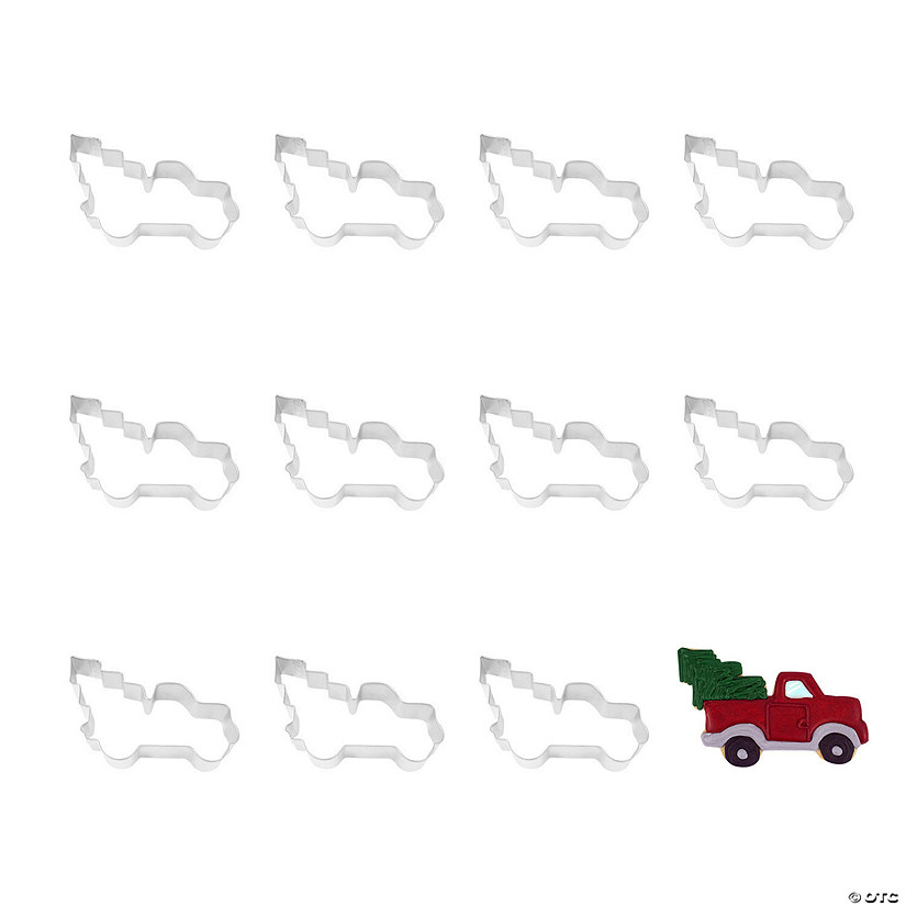 Truck W/ Tree 5" Cookie Cutters Image