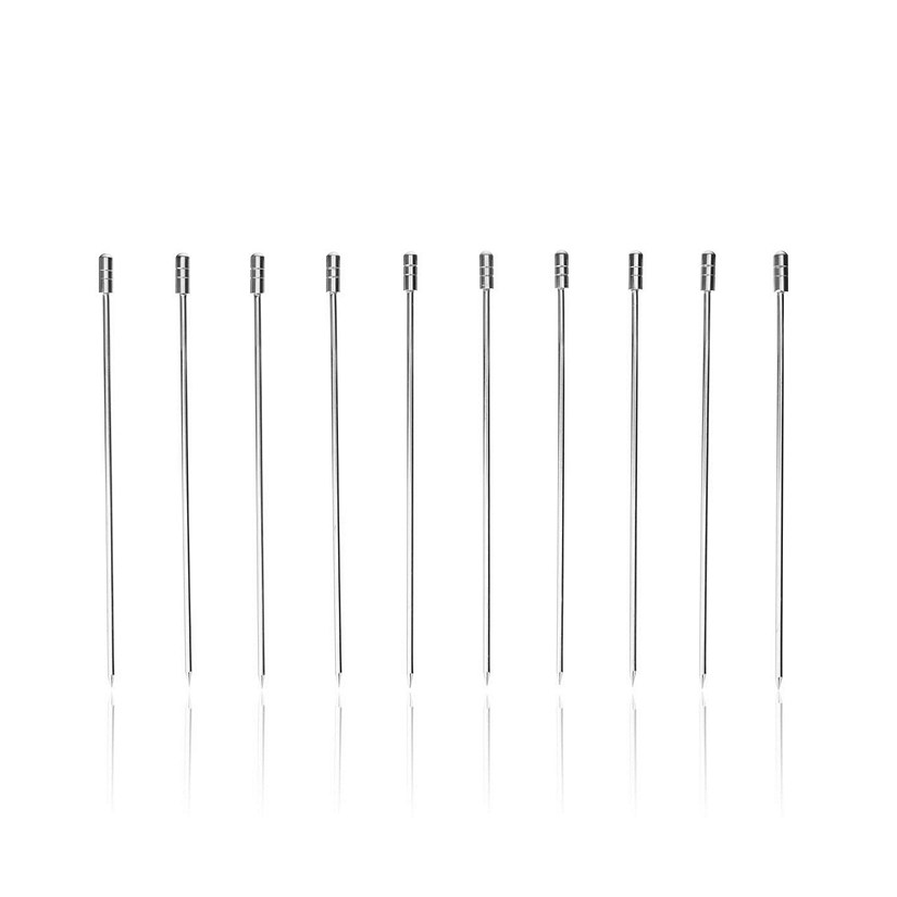 True Stainless Steel Cocktail Picks, Set of 10 by True Image