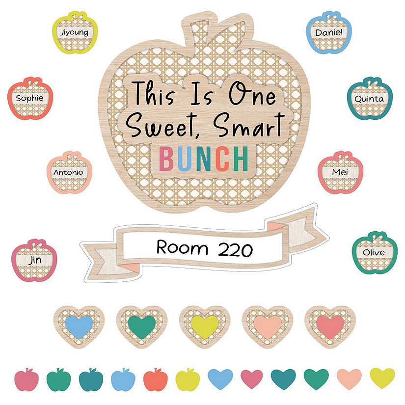 True to You This Is One Sweet, Smart Bunch Bulletin Board Set Image