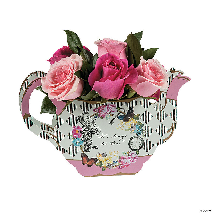 Truly Alice Teapot Vase Tabletop Decoration Image