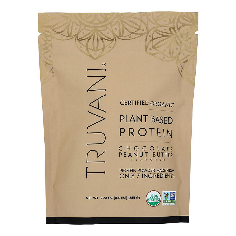 Truvani - Protein Powder Peanut Butter Chocolate - 1 Each-12.88 OZ Image
